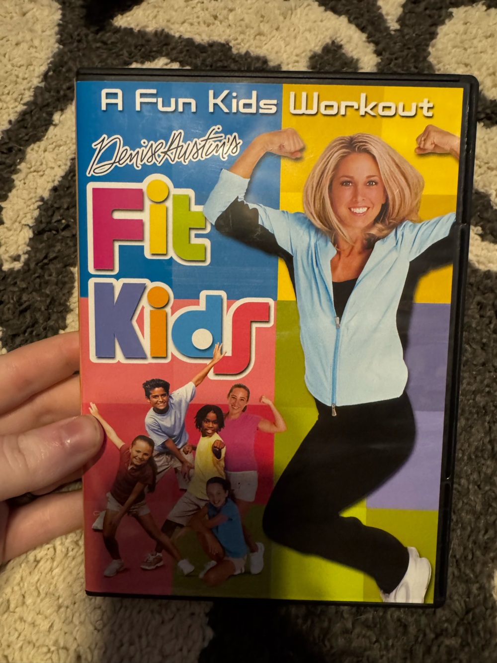 Fit Kid Kids' Fitness DVD Cover - Multicolor